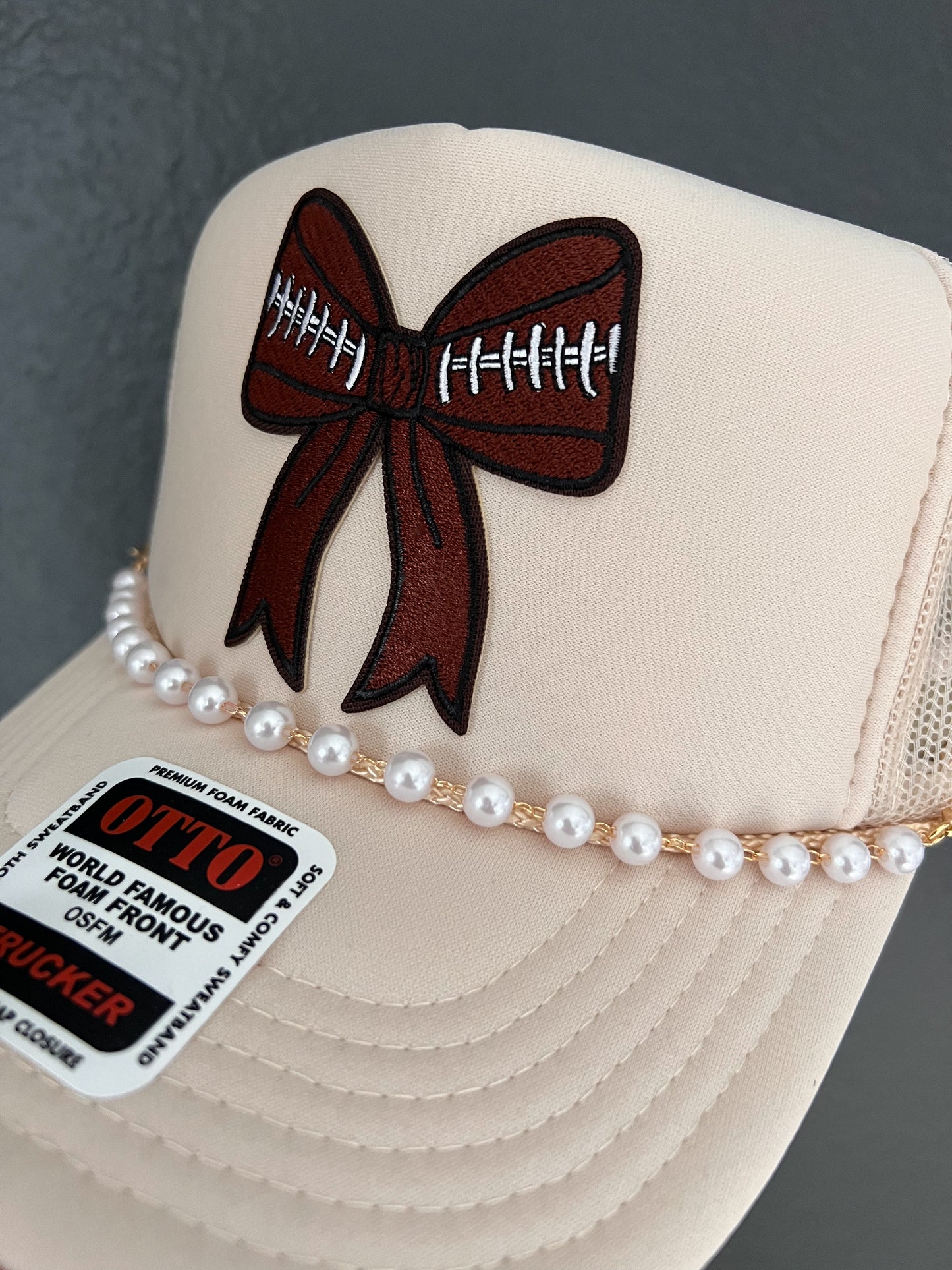 Football Bow Hat